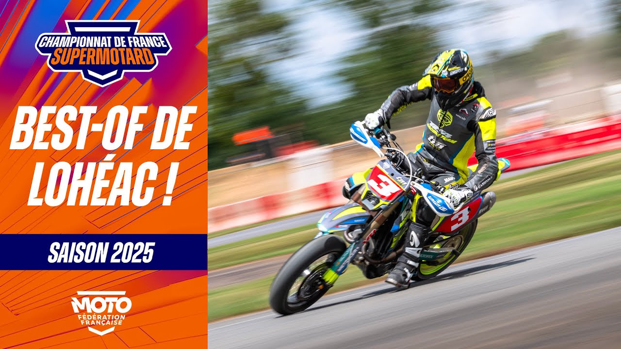 BEST-OF DE LOHÉAC – Championnat de France Supermotard 2025