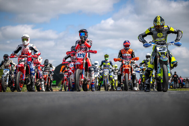 Le Val d’Argenton lance le Championnat de France Supermotard 2026 avec plus de 200 pilotes engagés